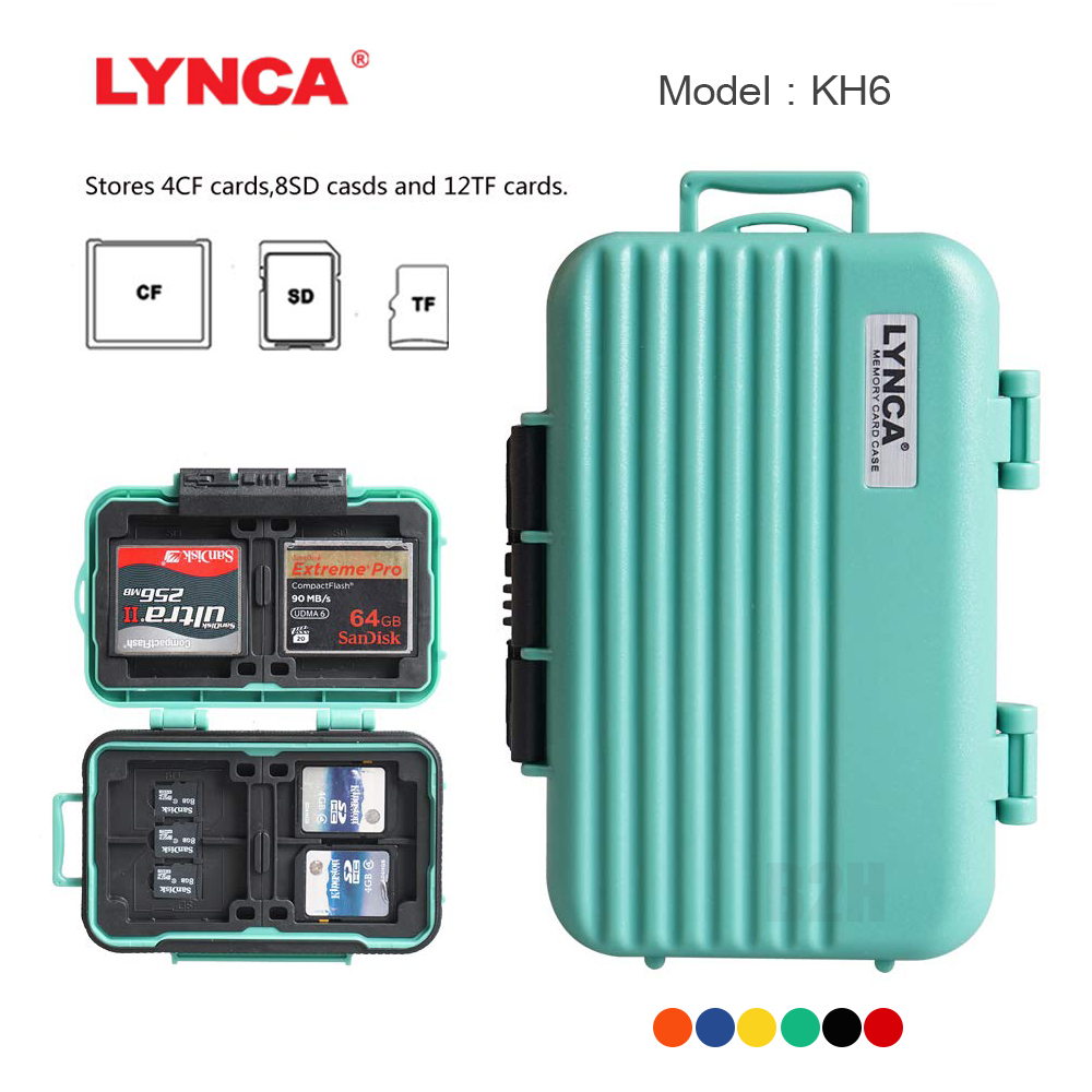 กล่องใส่การ์ด LYNCA KH6 MEMORY CARD BOX